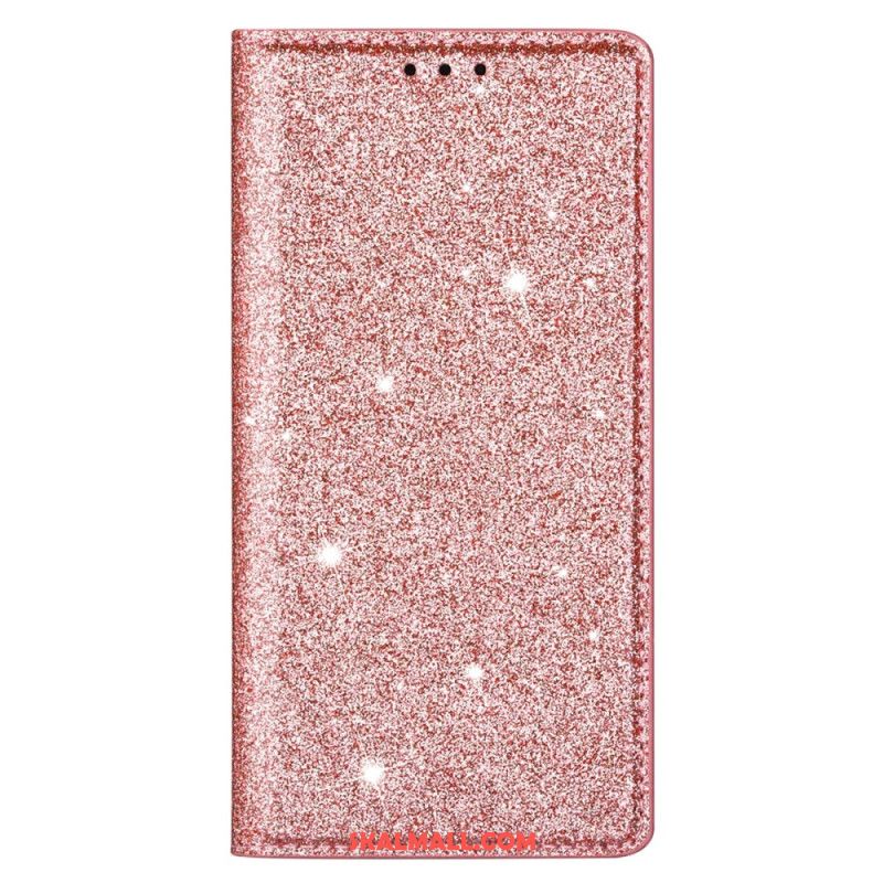 Folio-fodral Samsung Galaxy S24 Ultra 5g Telefonfodral Glitter