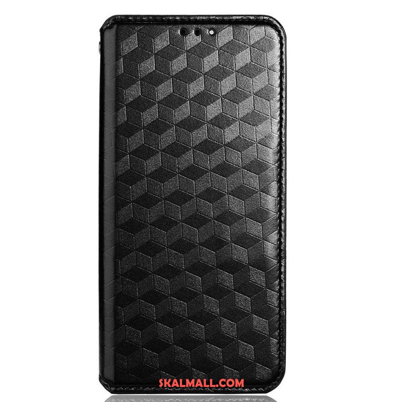 Folio-fodral Sony Xperia 1 IV Läderfodral 3d-kuber