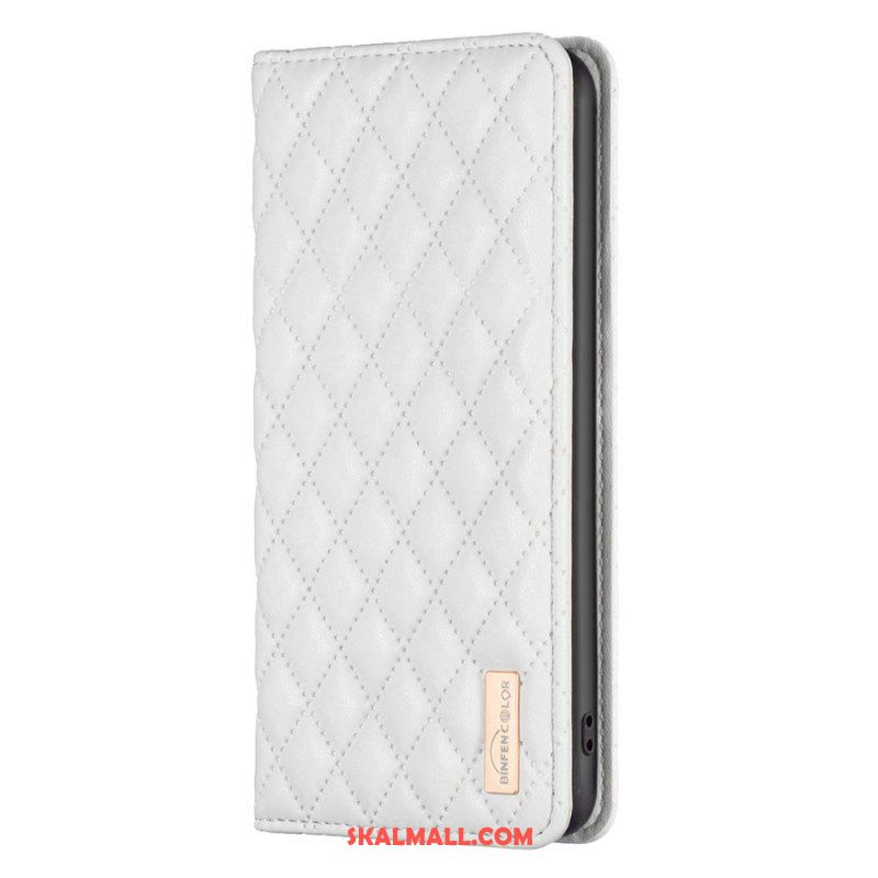 Folio-fodral Xiaomi 13 Läderfodral Binfen Färgstil Quiltad