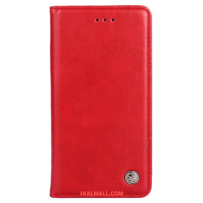 Folio-fodral Xiaomi 13 Läderfodral Dekorativa Nitar