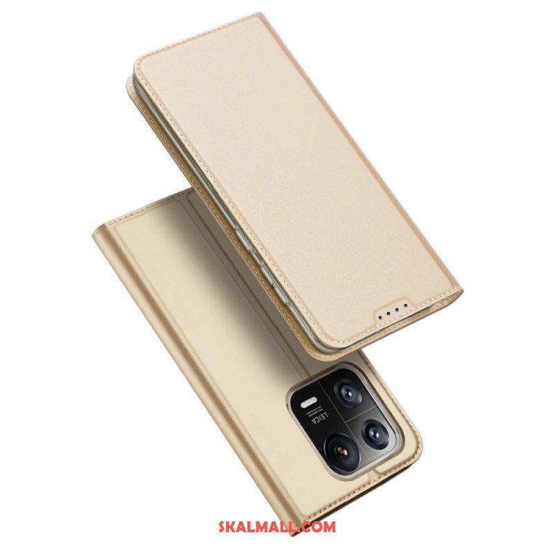 Folio-fodral Xiaomi 13 Pro Läderfodral Skin-pro Series Dux Ducis