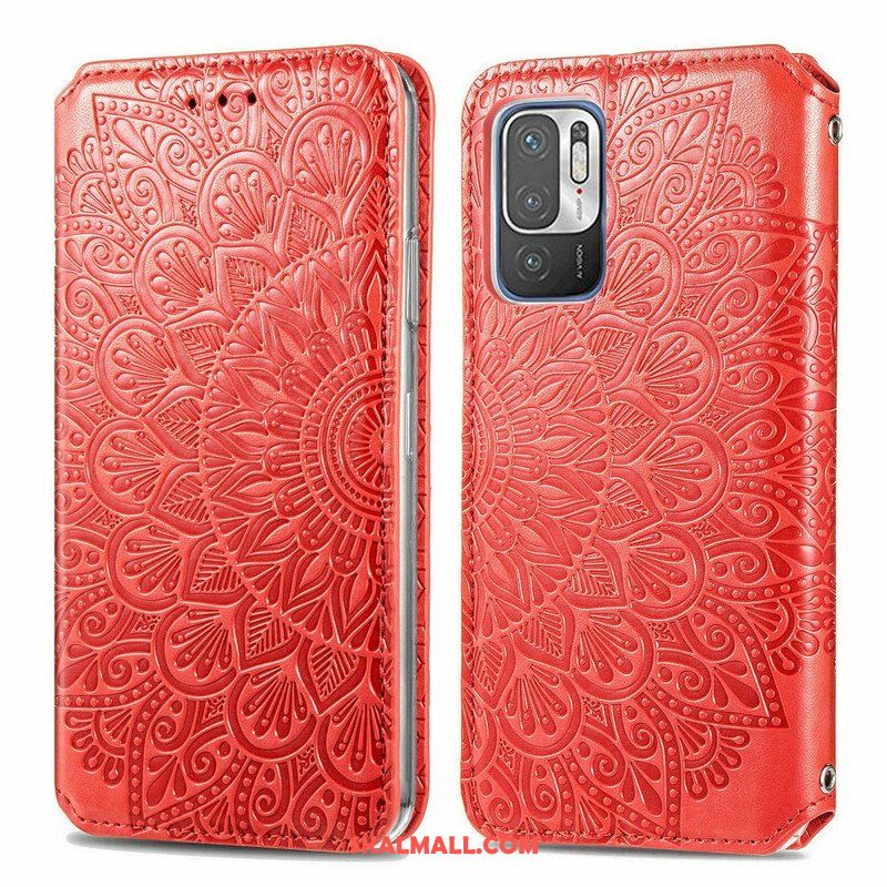 Folio-fodral Xiaomi Redmi Note 10 5G Läderfodral Mandala