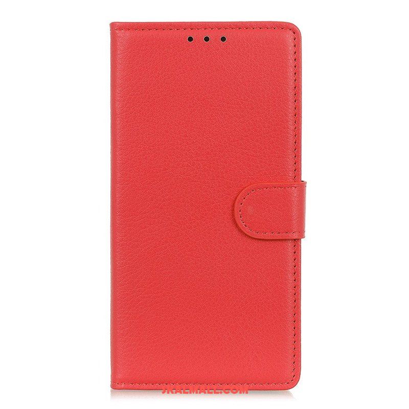 Folio-fodral Xiaomi Redmi Note 11 / 11S Traditionellt Litchi