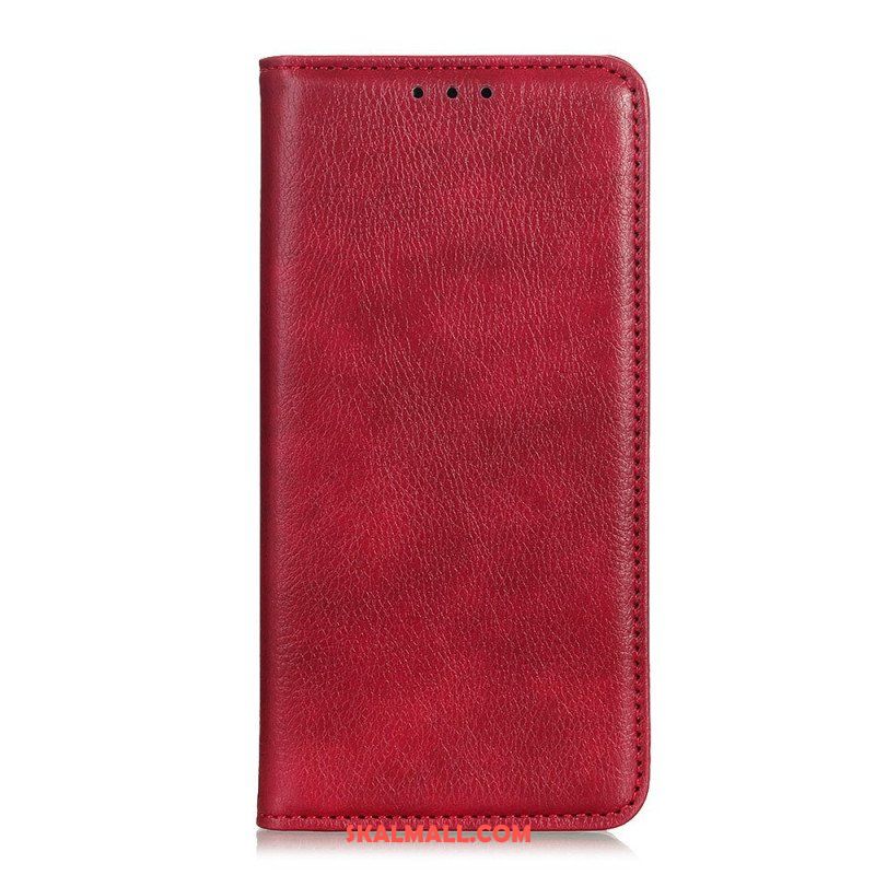 Folio-fodral Xiaomi Redmi Note 11 Pro / 11 Pro 5G Läderfodral Litchi Split Läder