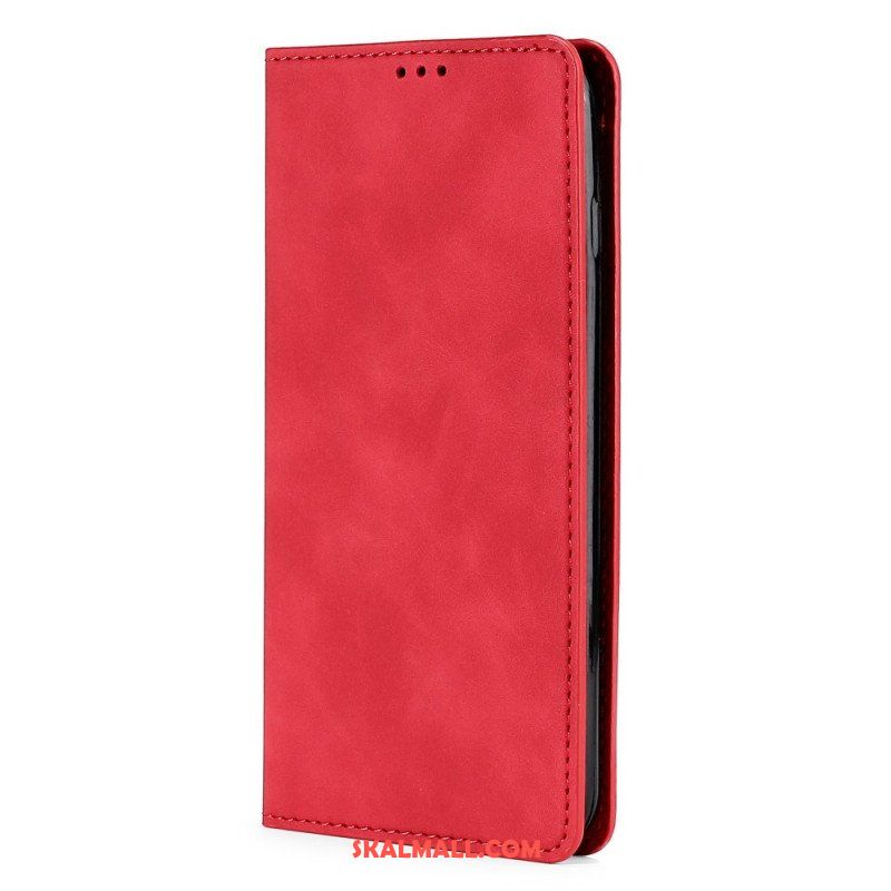 Folio-fodral Xiaomi Redmi Note 11 Pro / 11 Pro 5G Läderfodral Skin-touch Design