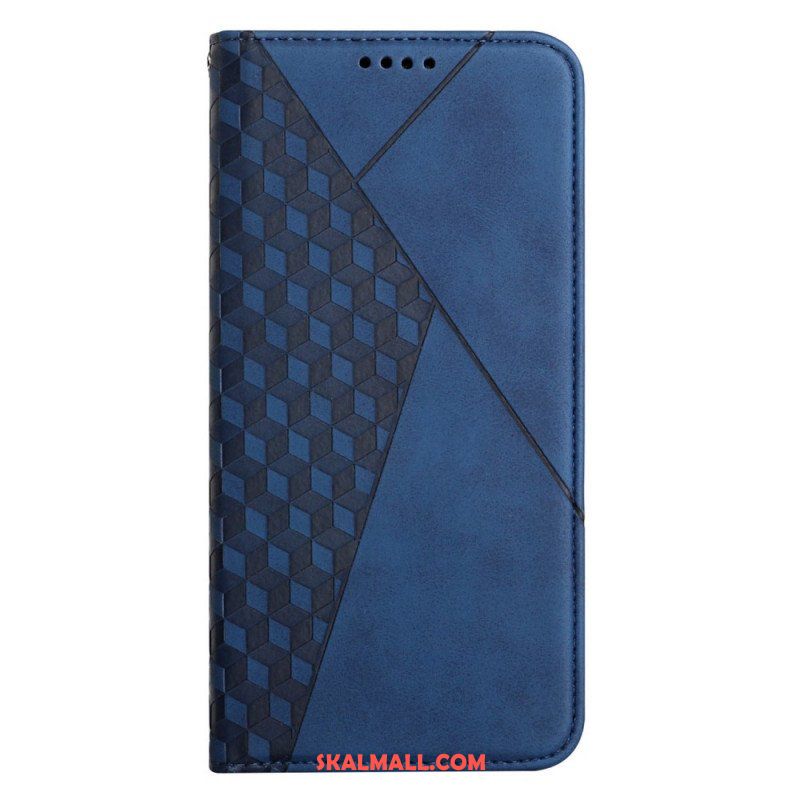 Folio-fodral Xiaomi Redmi Note 11 Pro Plus 5G Läderfodral Lädereffekt 3d-mönster