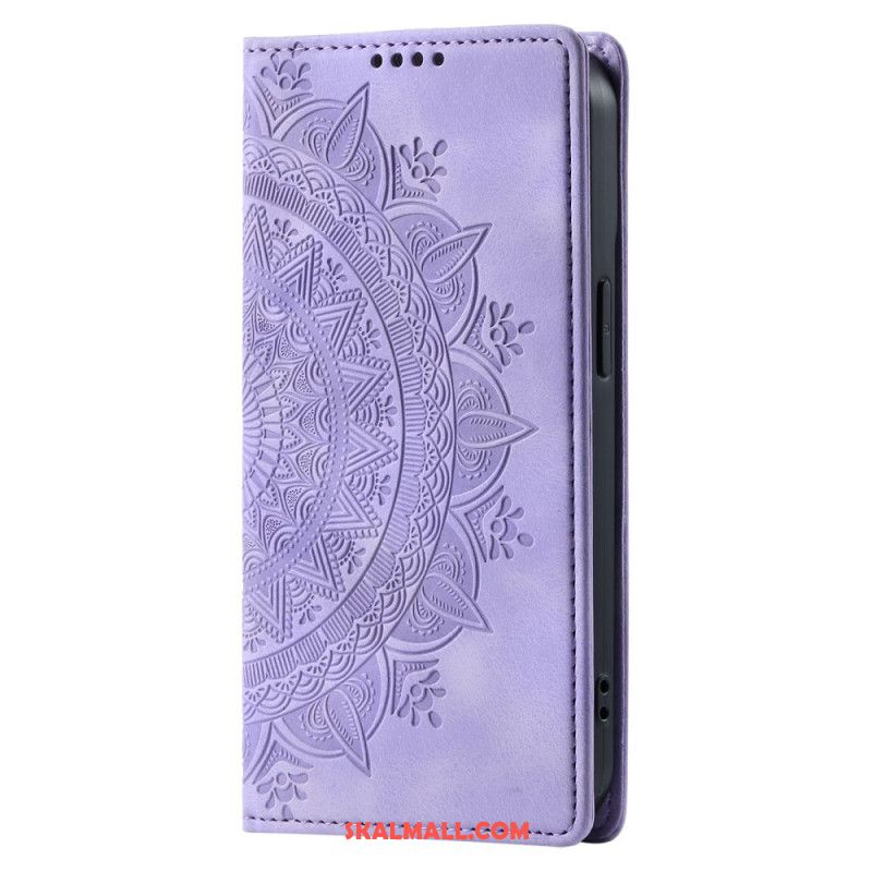 Folio-fodral Xiaomi Redmi Note 13 Pro 4g Mandala Mockaeffekt