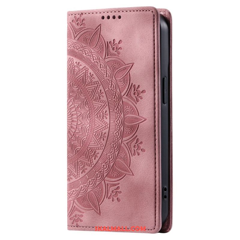 Folio-fodral Xiaomi Redmi Note 13 Pro 4g Mandala Mockaeffekt