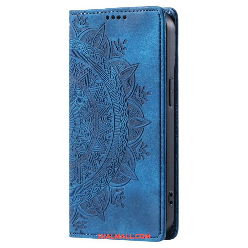 Folio-fodral Xiaomi Redmi Note 13 Pro 4g Mandala Mockaeffekt