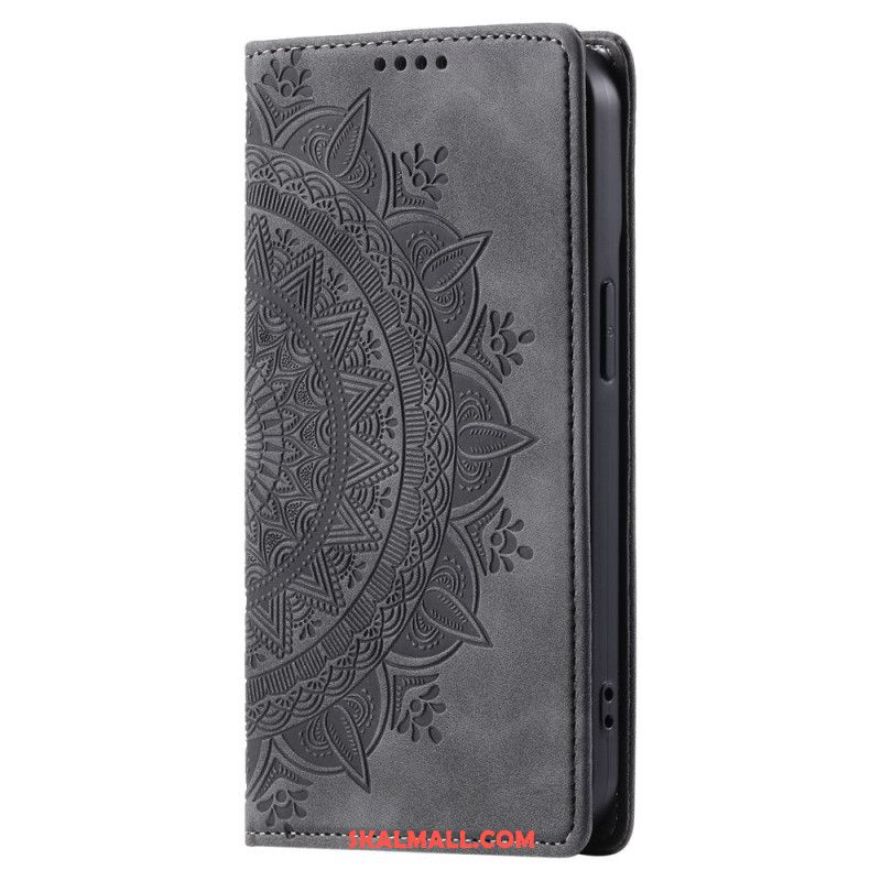 Folio-fodral Xiaomi Redmi Note 13 Pro Plus 5g Telefonfodral Mandala Mockaeffekt