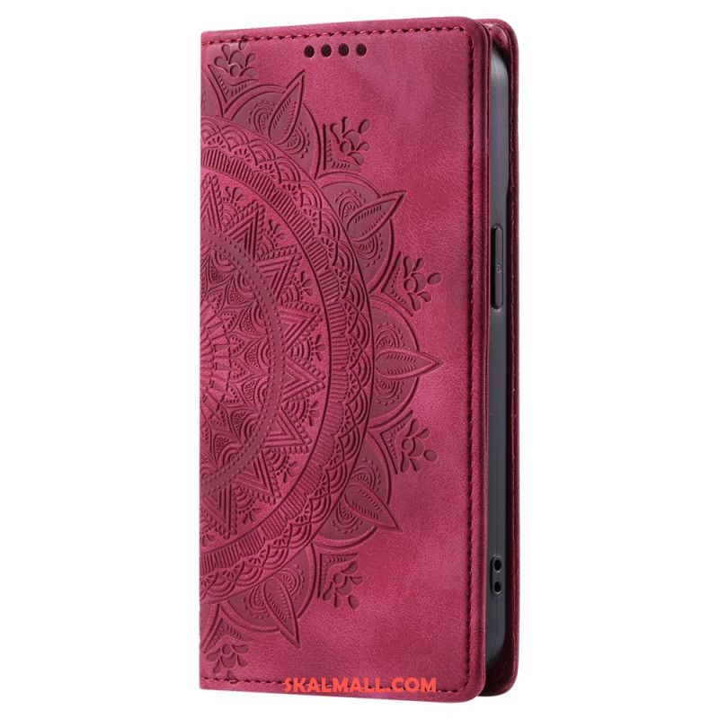 Folio-fodral Xiaomi Redmi Note 13 Pro Plus 5g Telefonfodral Mandala Mockaeffekt