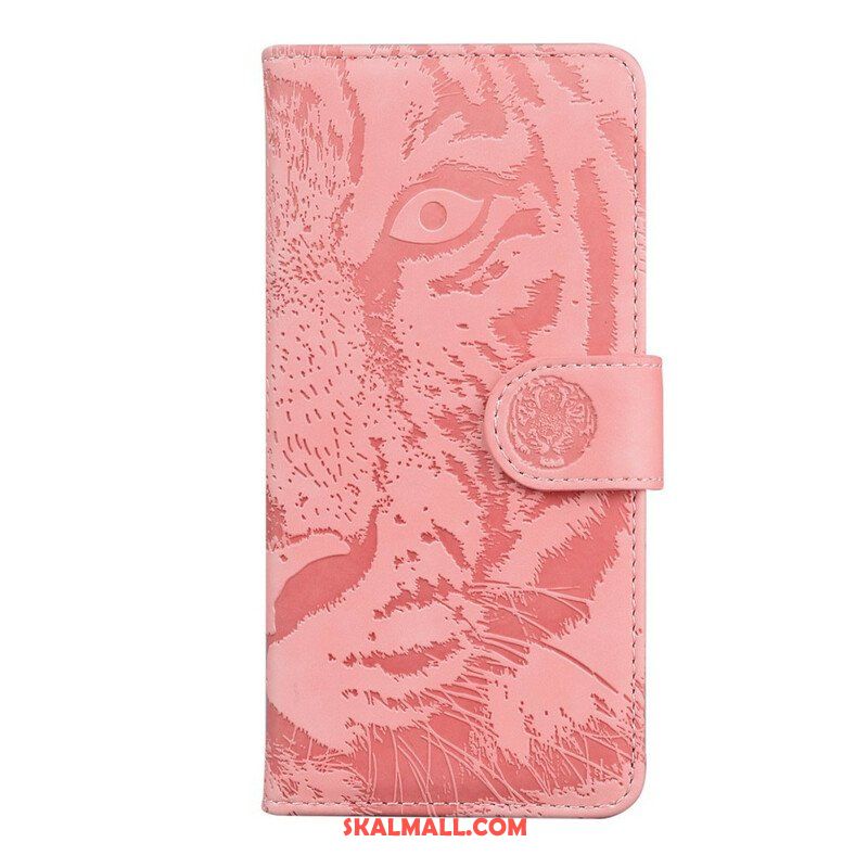 Folio-fodral iPhone 13 Pro Tiger Face Print