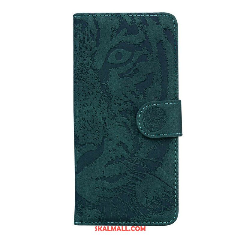 Folio-fodral iPhone 13 Pro Tiger Face Print