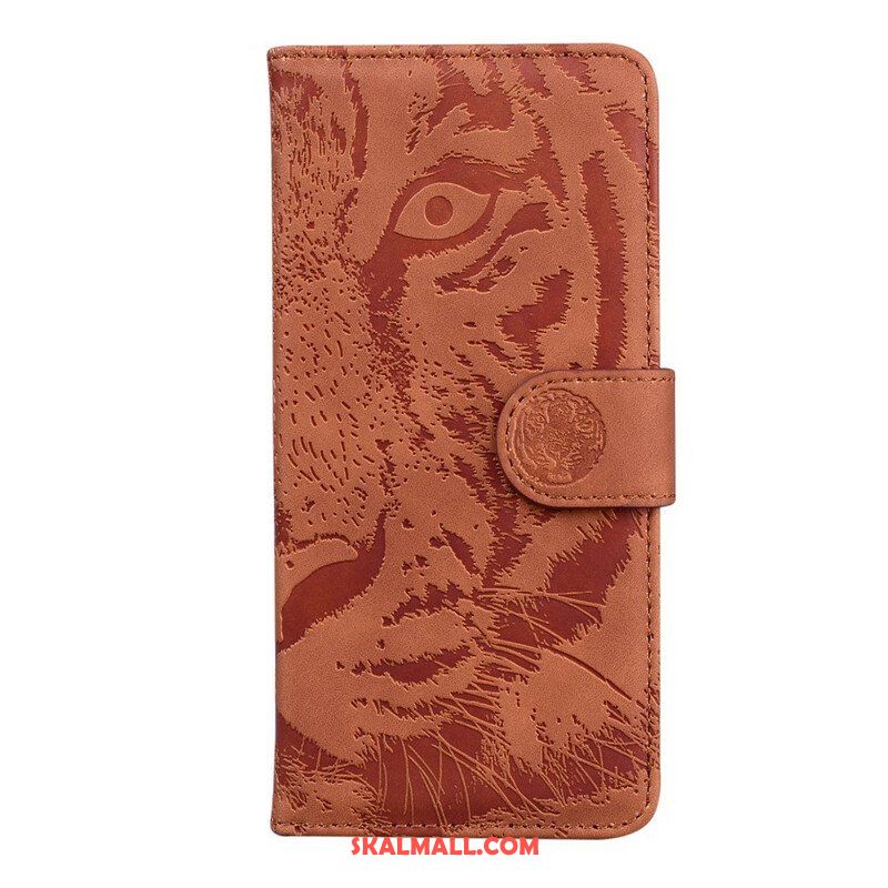 Folio-fodral iPhone 13 Pro Tiger Face Print