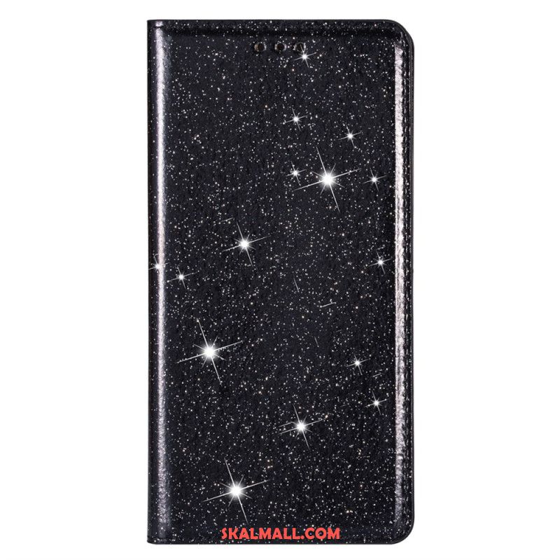 Folio-fodral iPhone 16 Pro Glitter