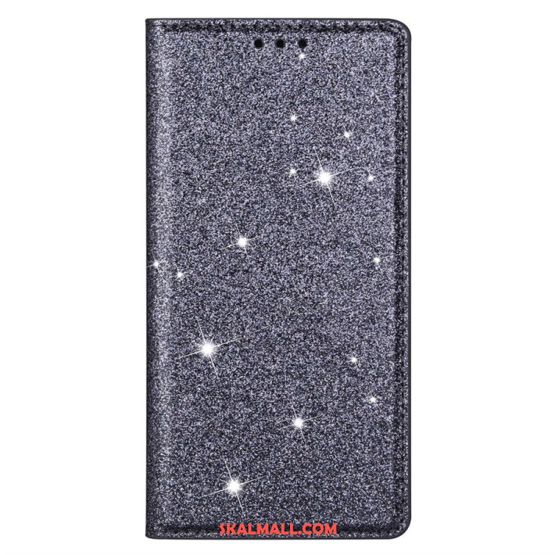 Folio-fodral iPhone 16 Pro Glitter