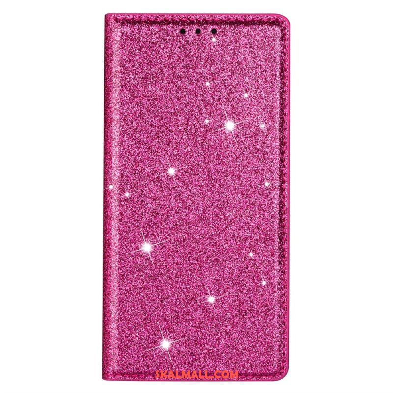 Folio-fodral iPhone 16 Pro Glitter