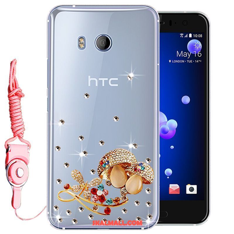 Htc U11 Skal Strass Fallskydd Silikon Mjuk Mobil Telefon Fodral På Rea