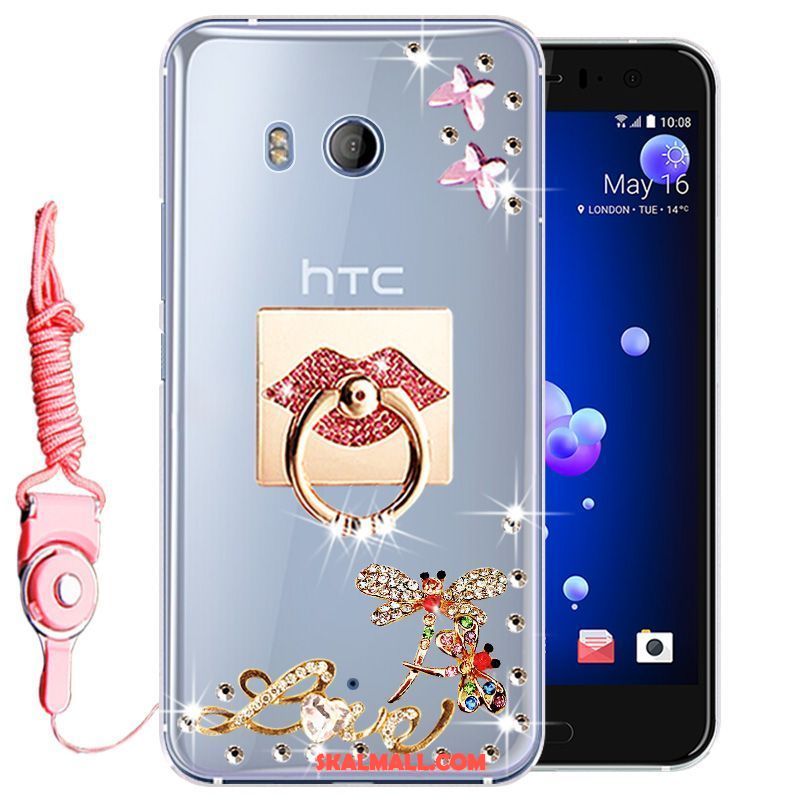 Htc U11 Skal Strass Fallskydd Silikon Mjuk Mobil Telefon Fodral På Rea