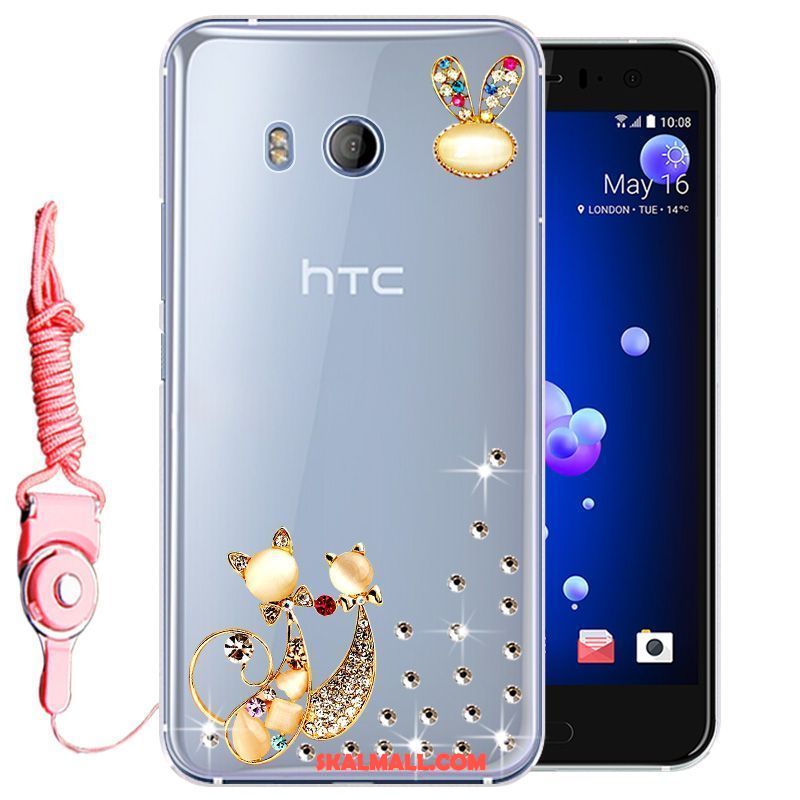 Htc U11 Skal Strass Fallskydd Silikon Mjuk Mobil Telefon Fodral På Rea