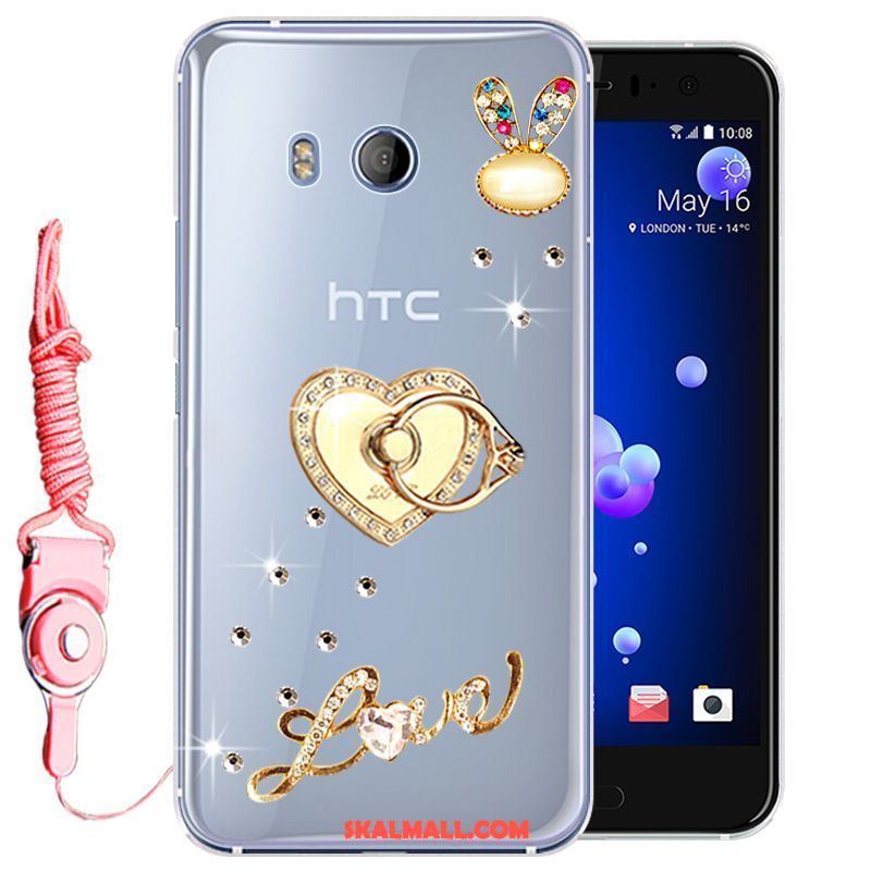 Htc U11 Skal Strass Fallskydd Silikon Mjuk Mobil Telefon Fodral På Rea