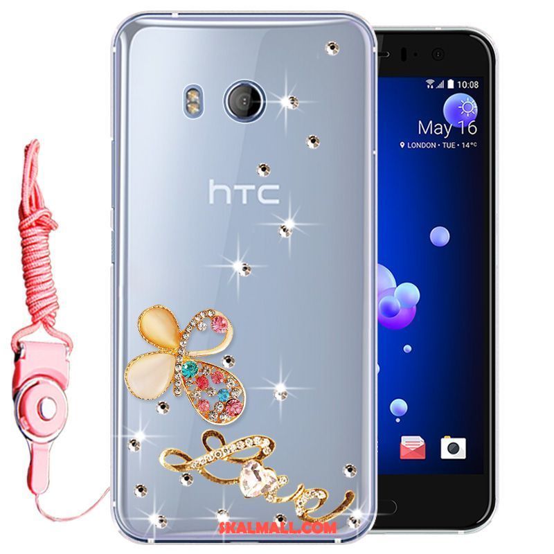 Htc U11 Skal Strass Fallskydd Silikon Mjuk Mobil Telefon Fodral På Rea