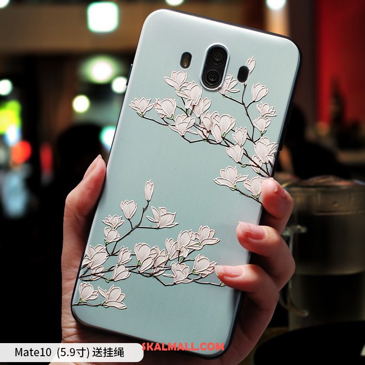 Huawei Mate 10 Skal Kinesisk Stil Kreativa Fallskydd Mjuk Personlighet Rea