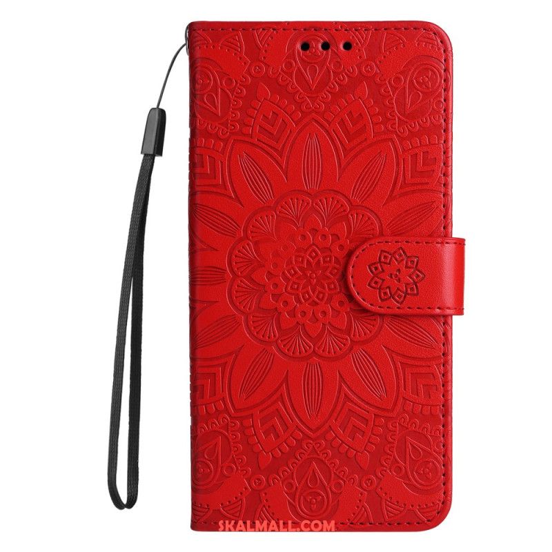 Läderfodral Huawei Nova 12 Se Telefonfodral Mandala Med Rem