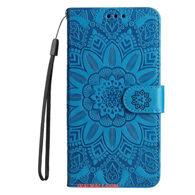 Läderfodral Huawei Nova 12 Se Telefonfodral Mandala Med Rem