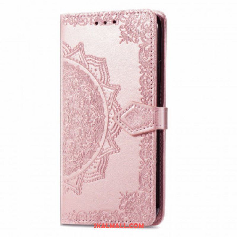 Läderfodral Oppo A94 5G Mandala Medeltiden