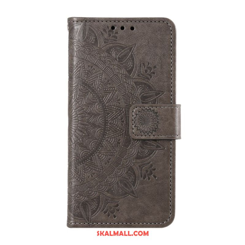 Läderfodral Xiaomi Redmi Note 13 5g Telefonfodral Mandala Sön