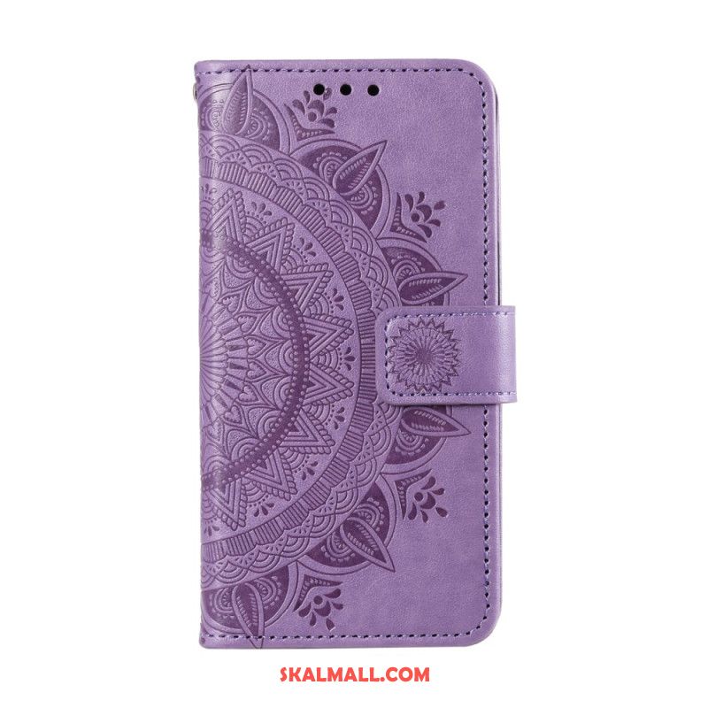 Läderfodral Xiaomi Redmi Note 13 5g Telefonfodral Mandala Sön