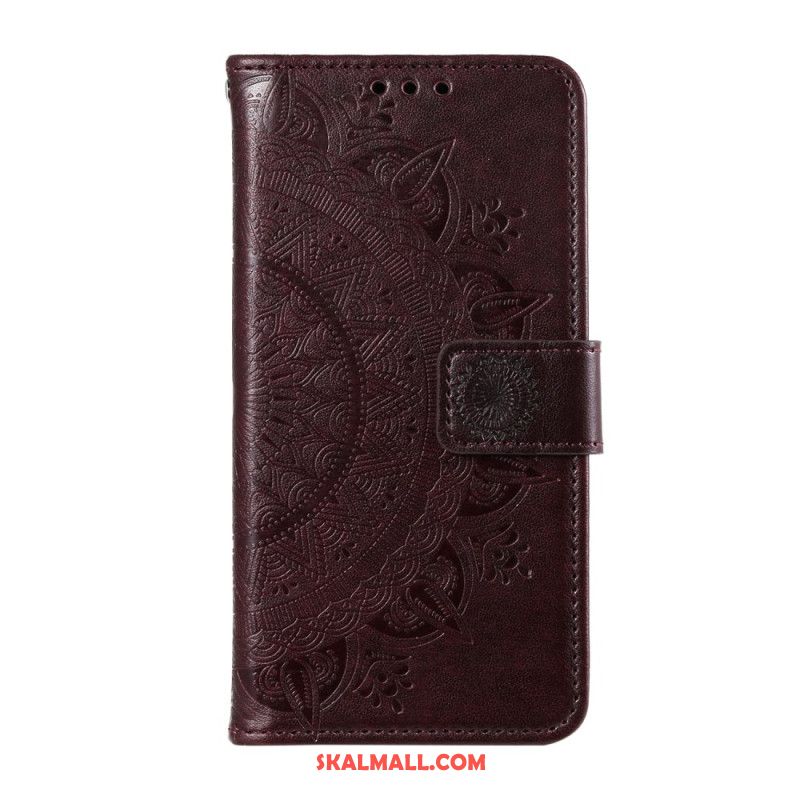 Läderfodral Xiaomi Redmi Note 13 5g Telefonfodral Mandala Sön