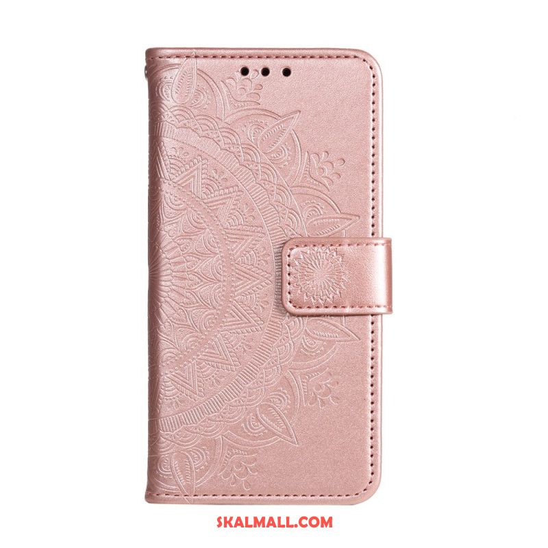 Läderfodral Xiaomi Redmi Note 13 5g Telefonfodral Mandala Sön