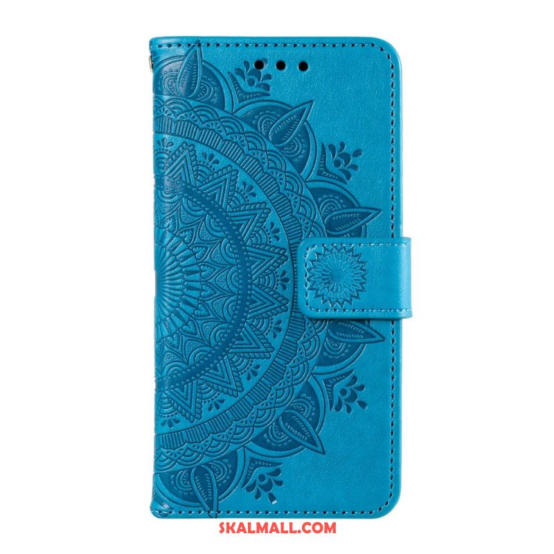 Läderfodral Xiaomi Redmi Note 13 5g Telefonfodral Mandala Sön