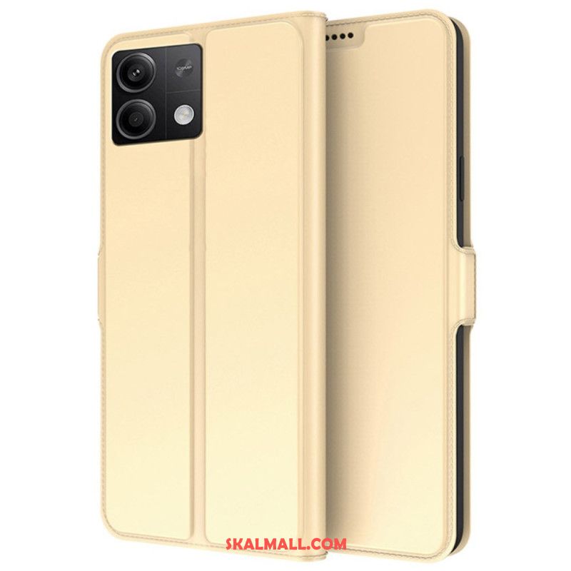 Läderfodral Xiaomi Redmi Note 13 5g Telefonfodral Ultrafin