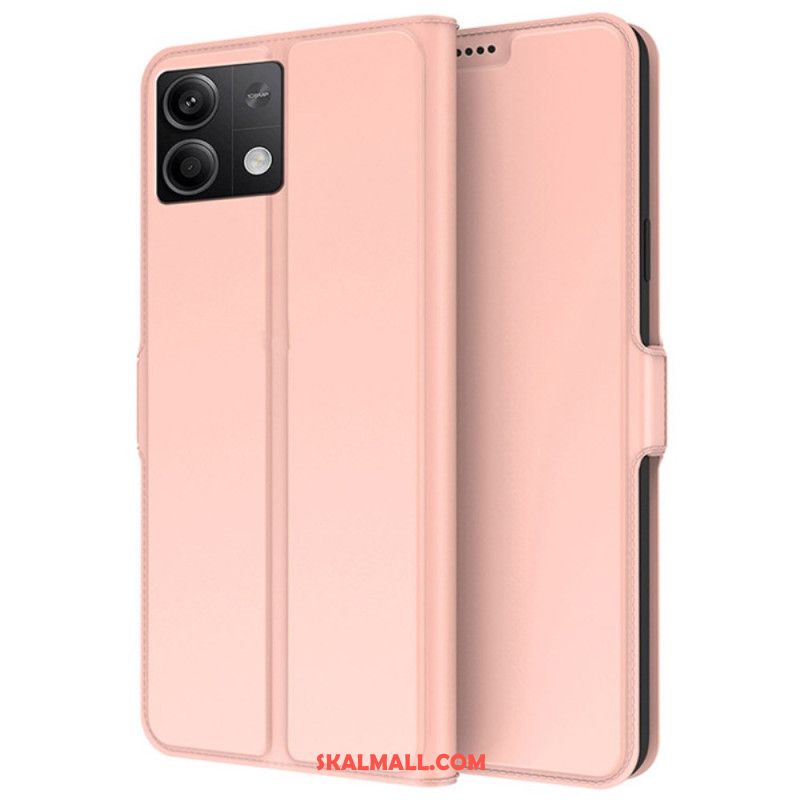 Läderfodral Xiaomi Redmi Note 13 5g Telefonfodral Ultrafin