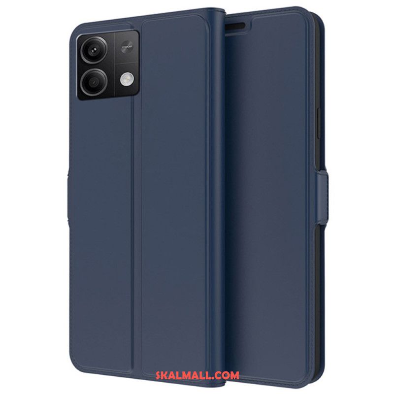 Läderfodral Xiaomi Redmi Note 13 5g Telefonfodral Ultrafin