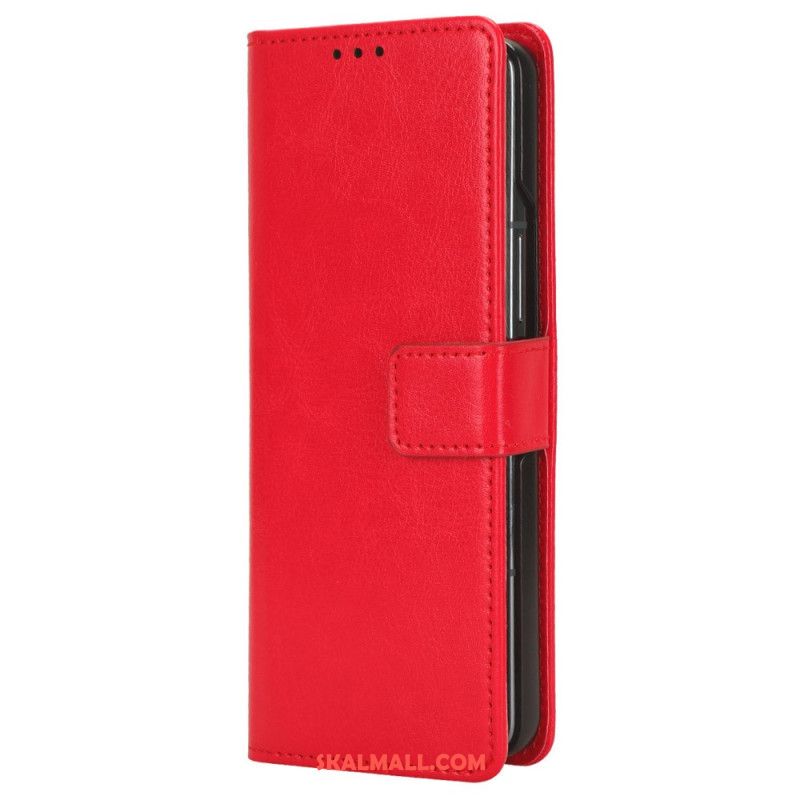 Läderskal Fodral Samsung Galaxy Z Fold 5 Affärer I Lanière