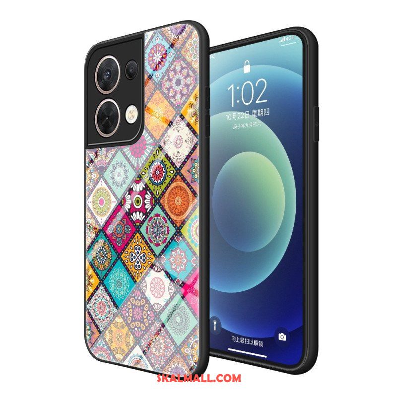 Mobilskal Oppo Reno 8 Patchwork