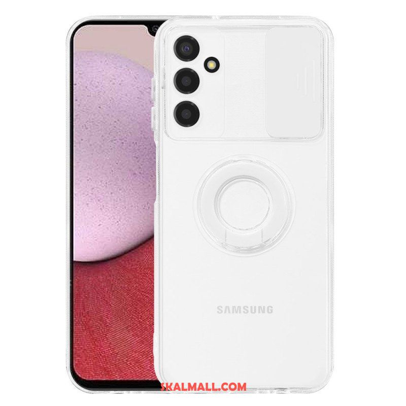 Mobilskal Samsung Galaxy A14 / A14 5G Transparent Med Ring-support