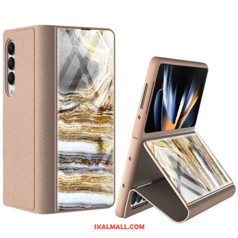 Mobilskal Samsung Galaxy Z Fold 4 Gkk Marble Waves