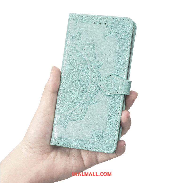 Samsung Galaxy Note 10 Skal Läderfodral Clamshell Mobil Telefon Mjuk Purpur Köpa