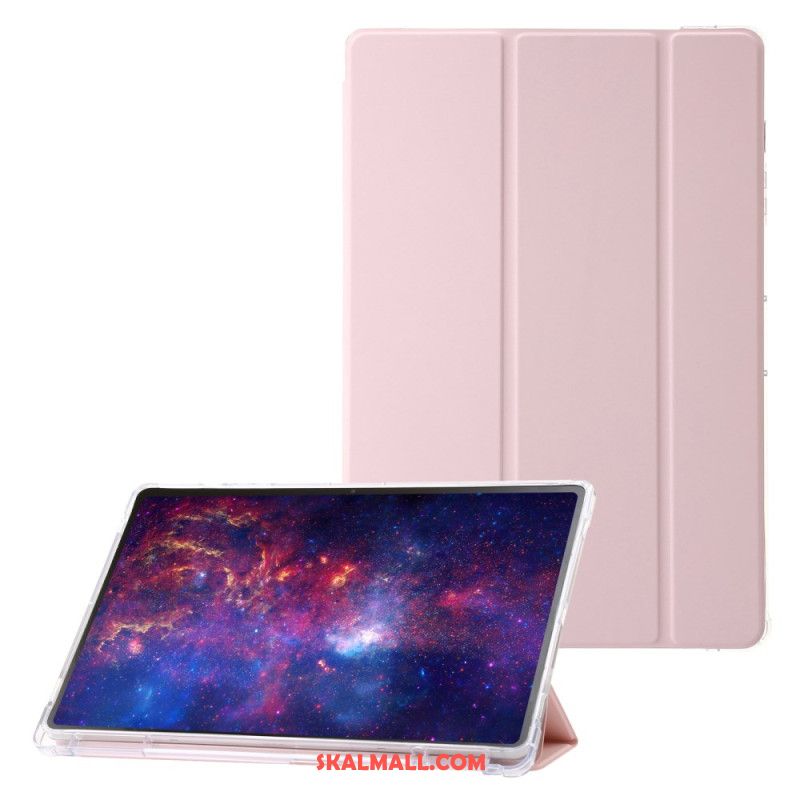 Samsung Galaxy Tab S9 Plus Tri-fold Transparent Baksida