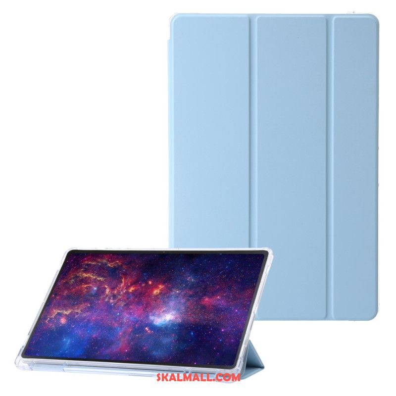 Samsung Galaxy Tab S9 Plus Tri-fold Transparent Baksida