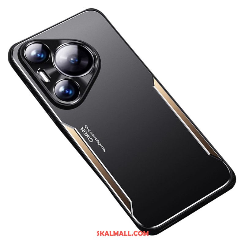 Skal För Huawei Pura 70 Pro Metalleffekt