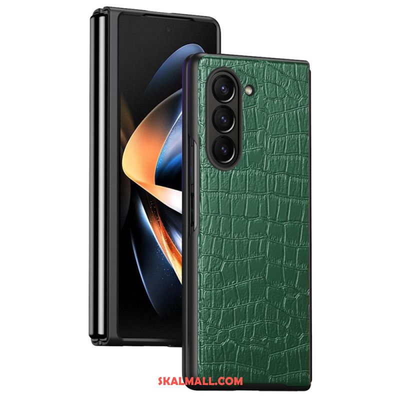 Skal För Samsung Galaxy Z Fold 6 Krokodilstil