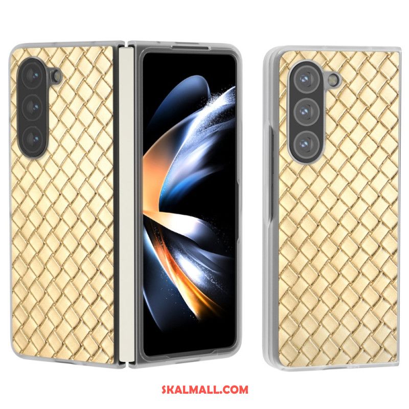 Skal För Samsung Galaxy Z Fold 6 Vävd Textur