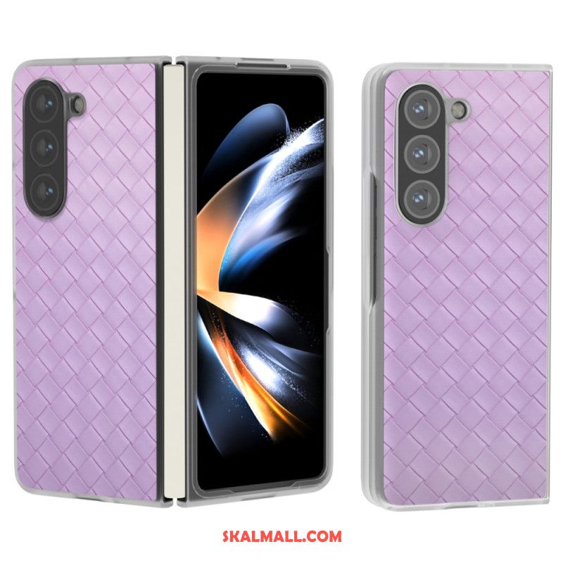 Skal För Samsung Galaxy Z Fold 6 Vävd Textur