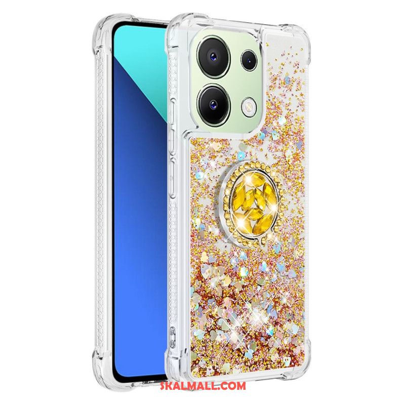 Skal För Xiaomi Redmi Note 13 4g Glitter Ring-stöd